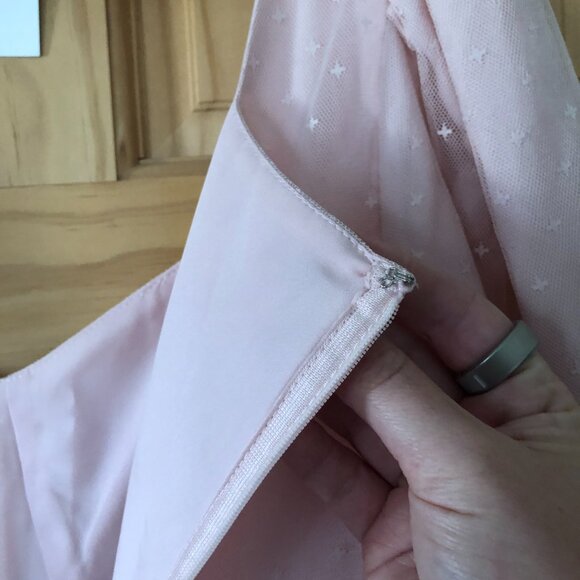 NWT Ivy City Co Ballerina Tulle Midi Dress in Pink - Sz L - Picture 12 of 13